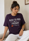 Purple Women's Relaxed Fit | Live Dangerously
